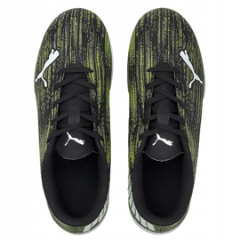 Puma Ultra 4.2 Tt Junior fotbollsskor svart-grön-vit 106367 02 1