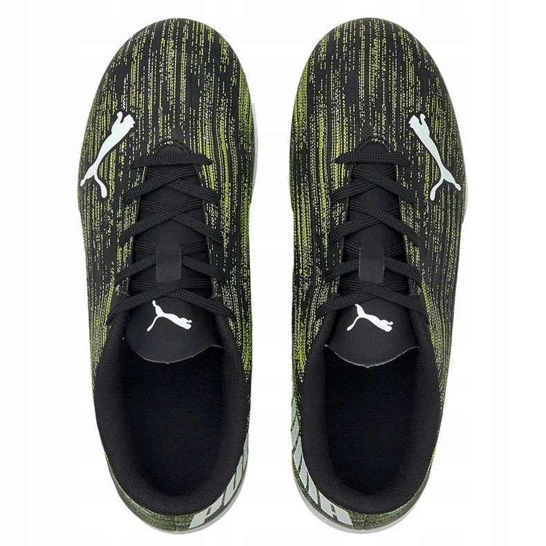 Puma Ultra 4.2 Tt Junior fotbollsskor svart-grön-vit 106367 02 1