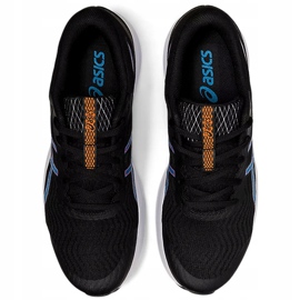 Asics Patriot 12 svart och blå löparskor för män 1011A823 004 1