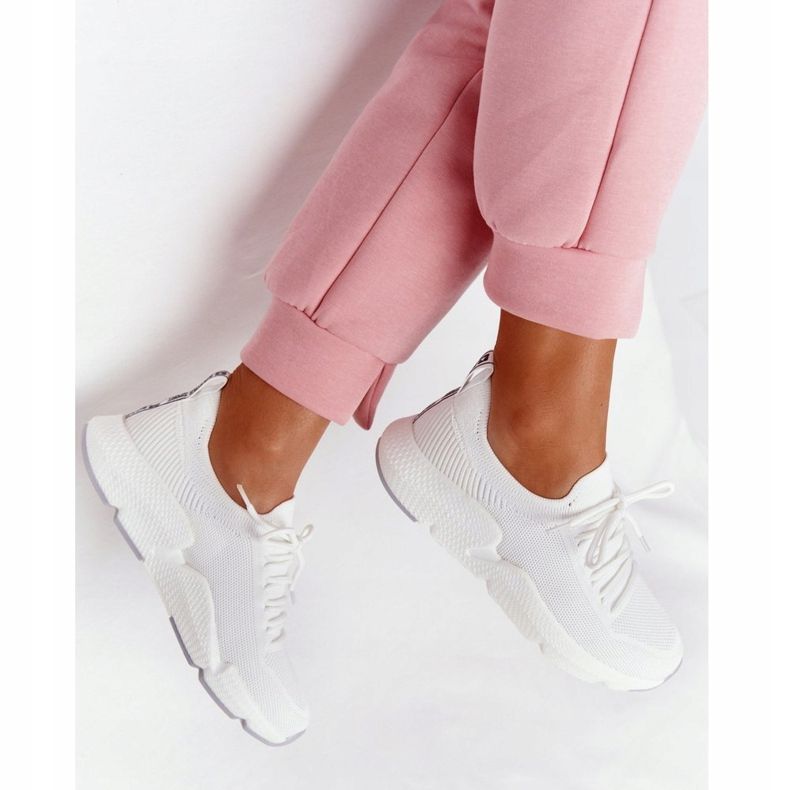 Kvinnors sportskor Big Star White DD274575 vit 2