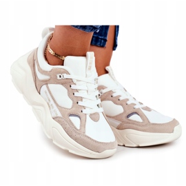 Damsportskor Big Star GG274657 beige 2