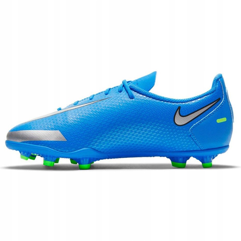 Nike Phantom Gt Club FG / MG Jr blå CK8479 400 fotbollsskor 1