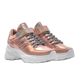 Rosa Holografiska Lollypop -sneakers 1