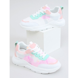 Färgade 6139 orange sportskor mångfärgad 1