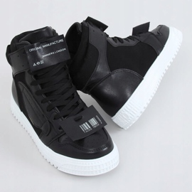 Svarta sneakers LA139P Svart 1