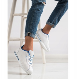 SHELOVET Openwork Sneakers Super vit 1