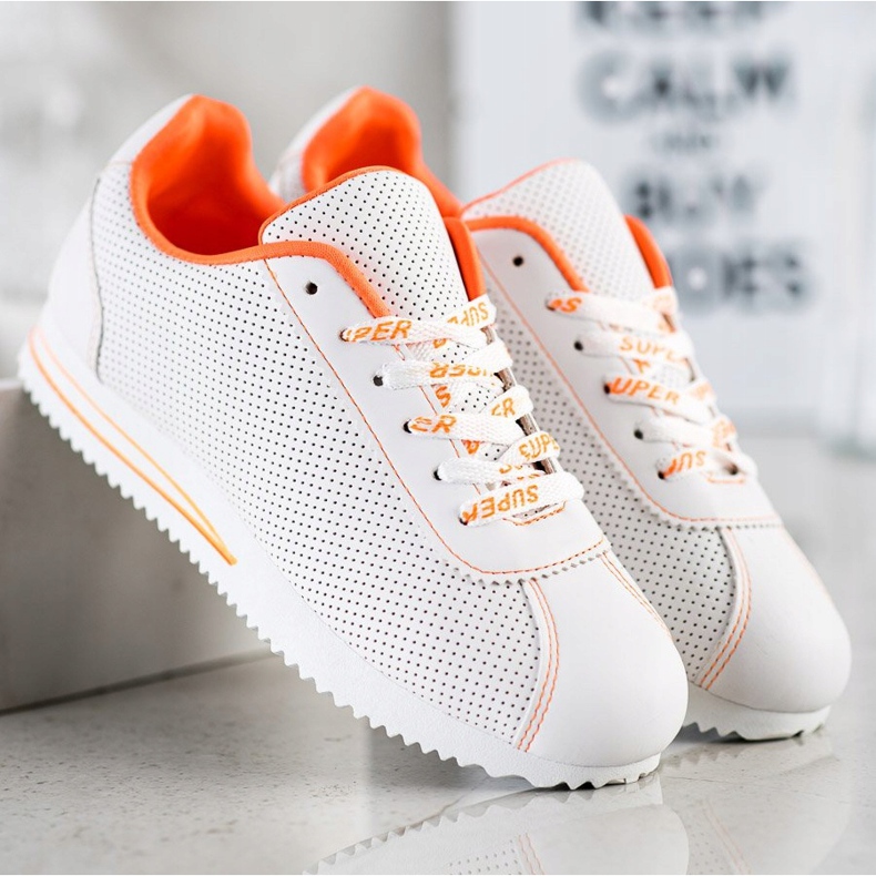 SHELOVET Openwork Sneakers Super vit 1