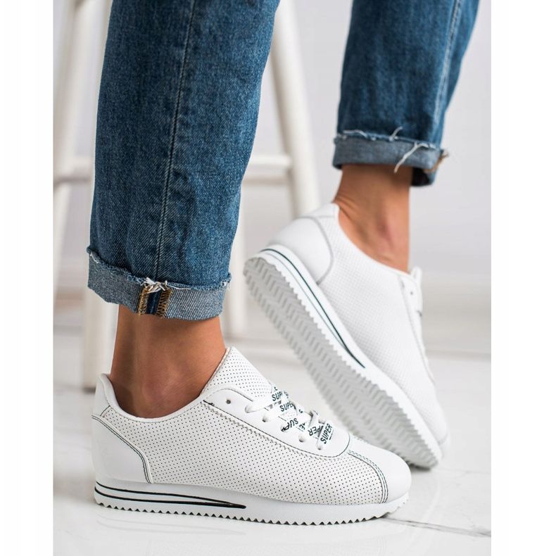 SHELOVET Openwork Sneakers Super vit 1