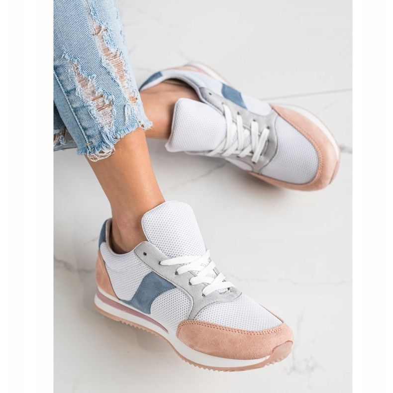 SHELOVET Färgglada sportskor mångfärgad 2