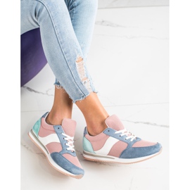 SHELOVET Färgglada sportskor mångfärgad 2