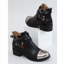 Svarta 9100 Svartklippta stövlar 1