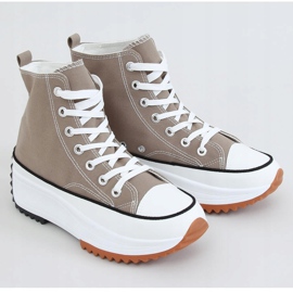 Sneakers designer sula i khaki VL135P grön kaki 1