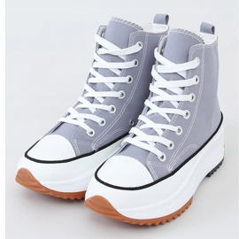 Designer sneakers med blå VL135P L.BLUE sula 1