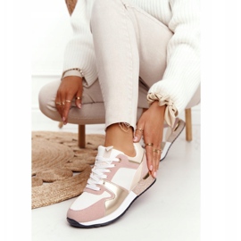 Kvinnors sportskor Sneakers Beige med Brocade Belinda mångfärgad 1