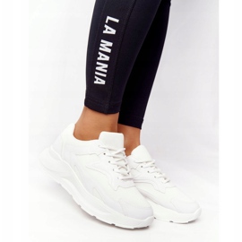 FB2 Kvinnors sneakers på stor sula Vit Delusion 1