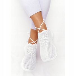 PS1 Kvinnors sportskor Slip-on White Run Away vit 1