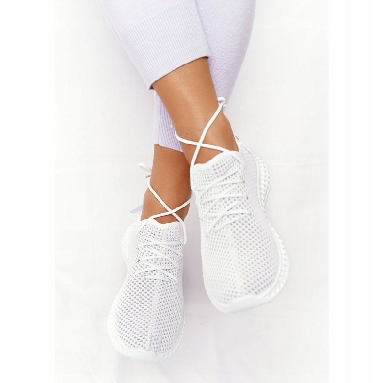 PS1 Kvinnors sportskor Slip-on White Run Away vit 1