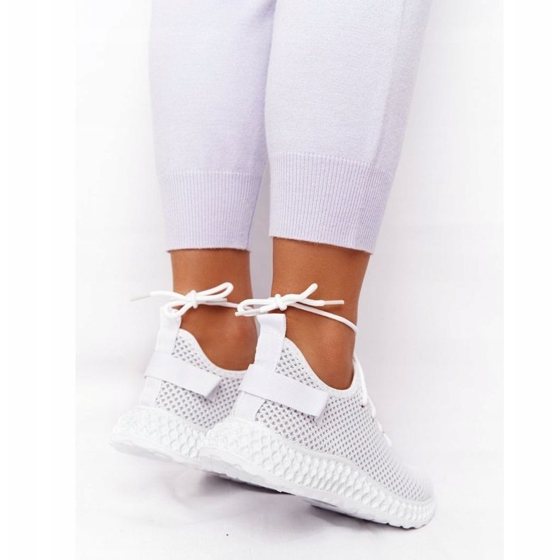 PS1 Kvinnors sportskor Slip-on White Run Away vit 2