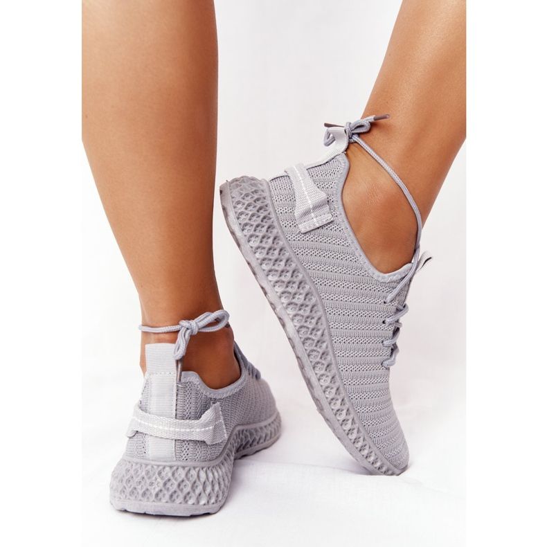 PS1 Kvinnors sportskor Slip-on Grey Do It grå 2