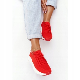 Kvinnors sportskor Slip-on Big Star DD274580 Röd 1