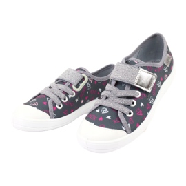 Befado barnskor 251Q138 rosa grå 3