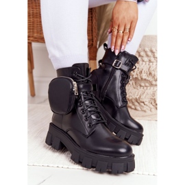 PS1 Black Worker -stövlar på plattformen Black Saturday svart 1