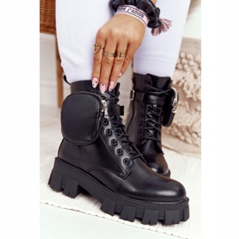 PS1 Black Worker -stövlar på plattformen Black Saturday svart 2