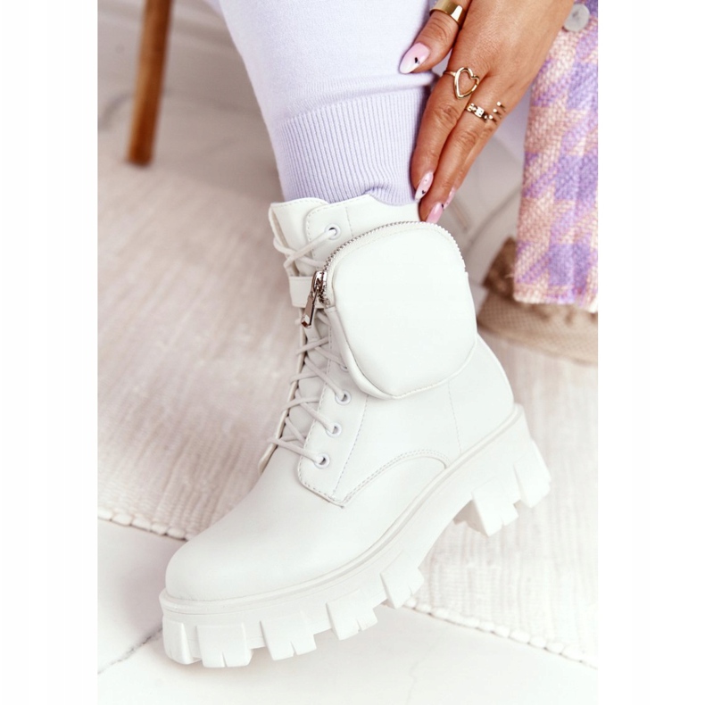 PS1 Stövlar Arbetare på plattformen med njuren White Saturday vit 2