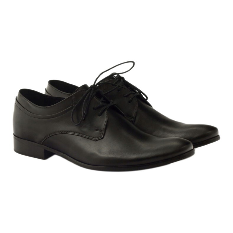 BADURA CLASSIC LEATHER Black Formal Shoes 7549 svart 4