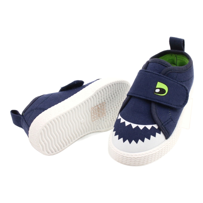 News Crocodile Children's Sneakers 21DZ26-3923 Navy blå blå 3