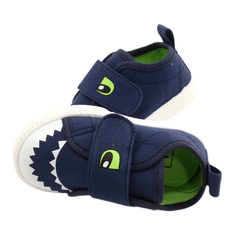 News Crocodile Children's Sneakers 21DZ26-3923 Navy blå blå 4