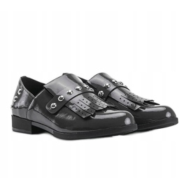 Cassidy gråa slip-on skor för kvinnor 1