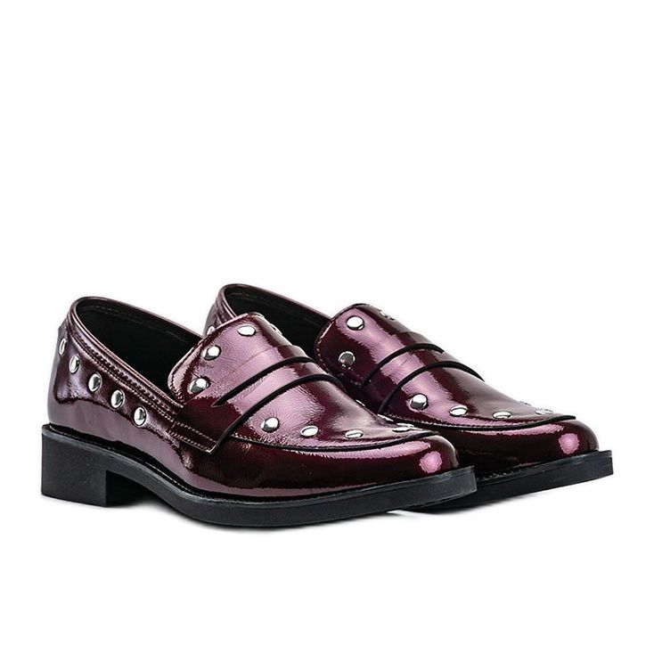 Maroon damskor från Bethany röd 1