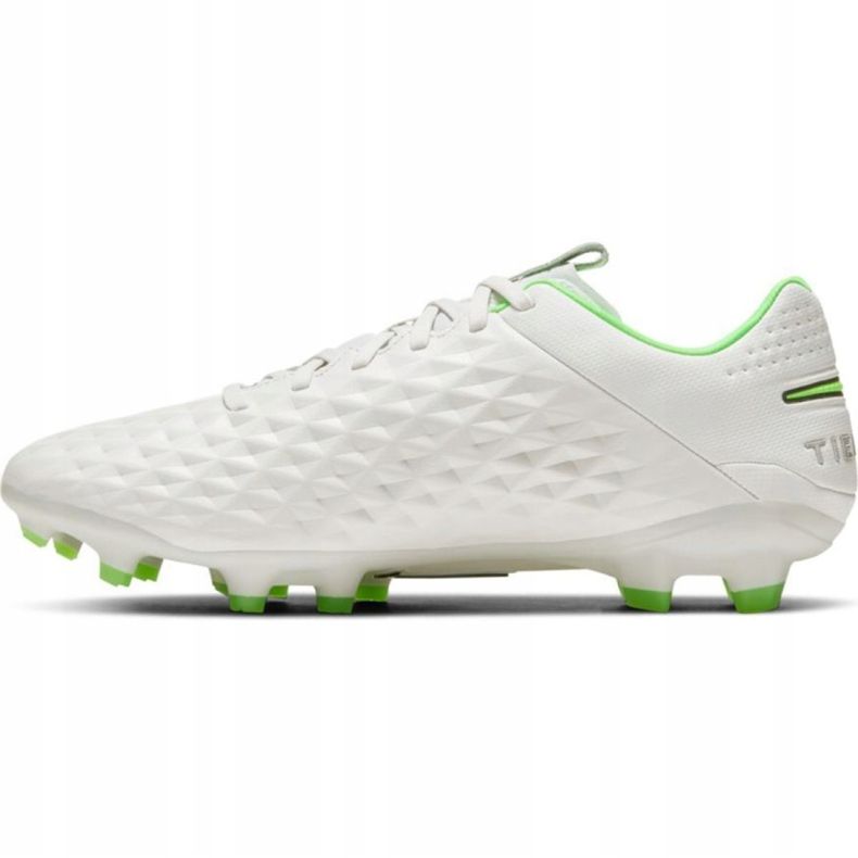Nike Tiempo Legend 8 Pro Fg M AT6133 030 fotbollsskor vit vit 1