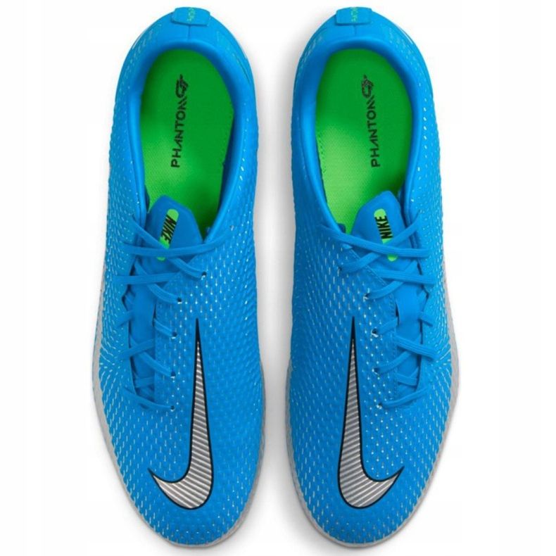 Nike Phantom Gt Academy FG / MG M CK8460 400 fotbollsskor blå blå 1