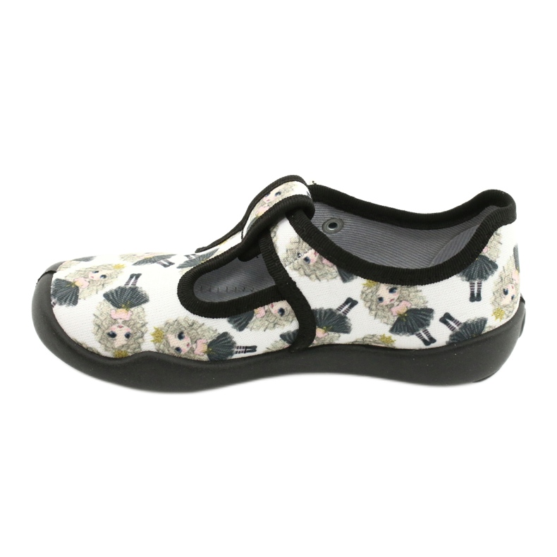 Befado barnskor blanka princess 115X007 svart ecru 2