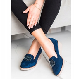 Eleganta herrar med VINCEZA -dekoration marinblå 1