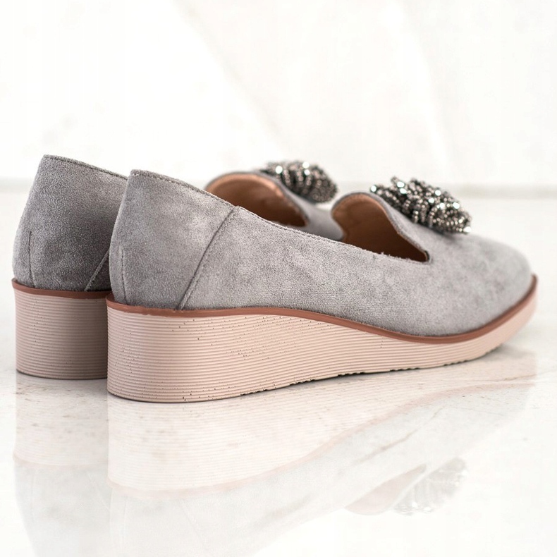 Eleganta herrar med VINCEZA -dekoration grå 2