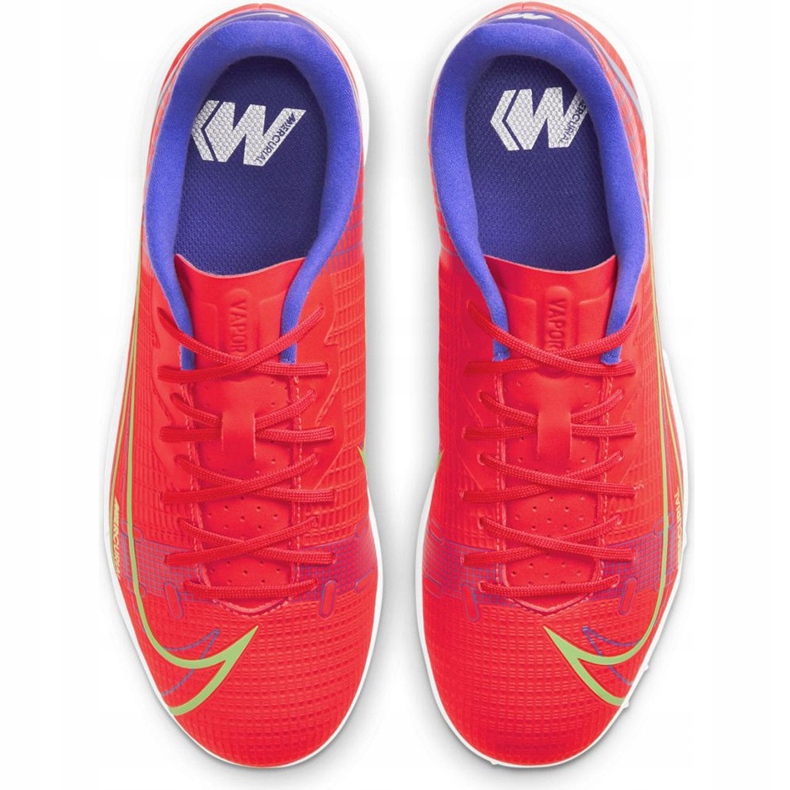 Nike Mercurial Vapor 14 Academy Tf Junior CV0822 600 fotbollsskor röd röd 1
