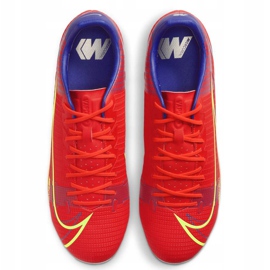 Nike Mercurial Vapor 14 Academy FG / MG CU5691 600 fotbollsskor röd röd 1