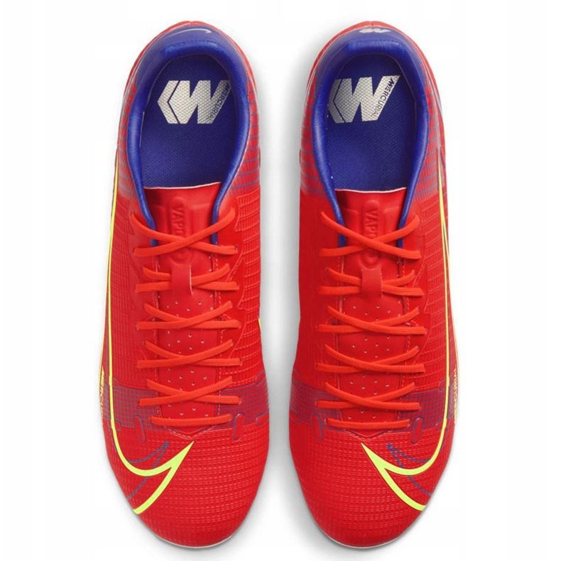 Nike Mercurial Vapor 14 Academy FG / MG CU5691 600 fotbollsskor röd röd 1