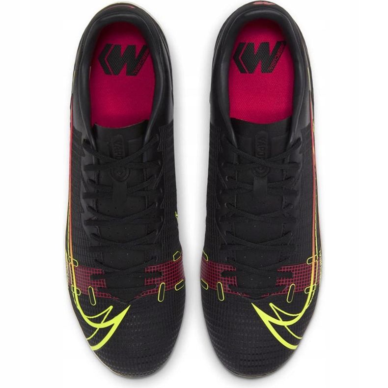 Nike Mercurial Vapor 14 Academy FG / MG CU5691 090 fotbollsskor svart svart 1