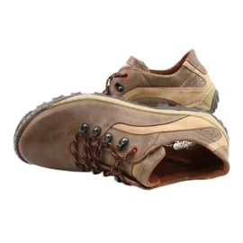 KENT Herr vandringsskor 268K brun beige 3