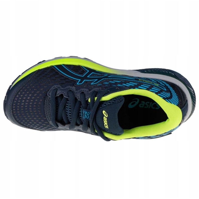 Asics Gel-Cumulus 22 Gs Jr 1014A148-403 marinblå 2