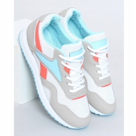 Flerfärgade sportskor B0-517 Blå mångfärgad 1