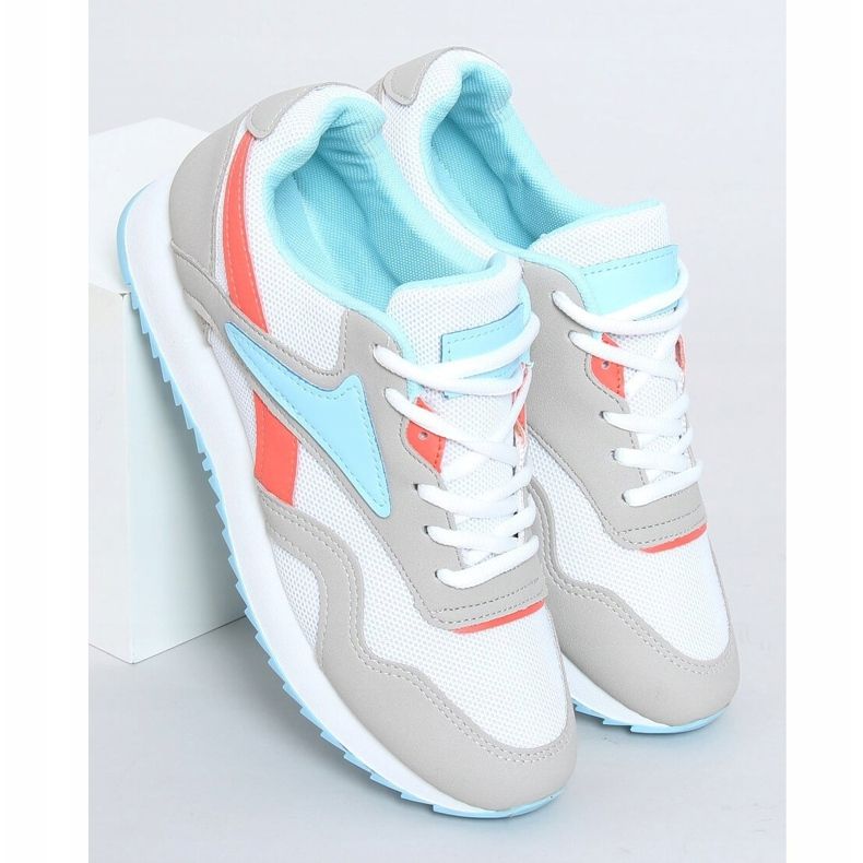 Flerfärgade sportskor B0-517 Blå mångfärgad 1