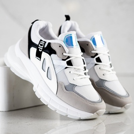 SHELOVET Sneakers på plattformen med mesh mångfärgad 2