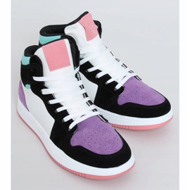 NB505 Lila sneakers med hög topp mångfärgad 1