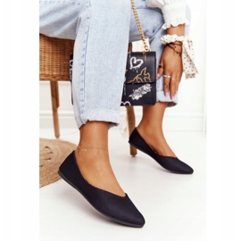 Delikat Ballerina I Spitz Vinceza 2187 Svart 2