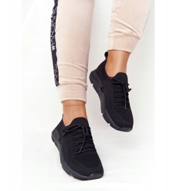 Kvinnors sportskor Slip-on Big Star DD274579 Svart 2